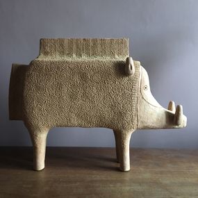 Sculpture, Cheval roux (1), William Byl