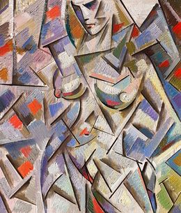Painting, The model, Peter Tovpev