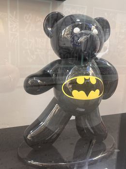 Sculpture, Gacko Bear Batman Pop Art, André Gacko