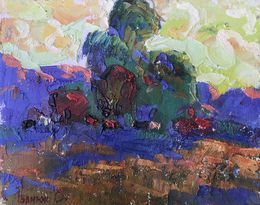 Painting, In the shade of willows, Ivanyuk Oleksiy