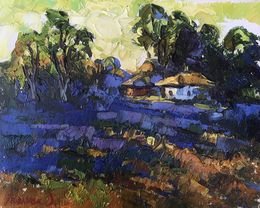 Painting, Cold evening, Ivanyuk Oleksiy