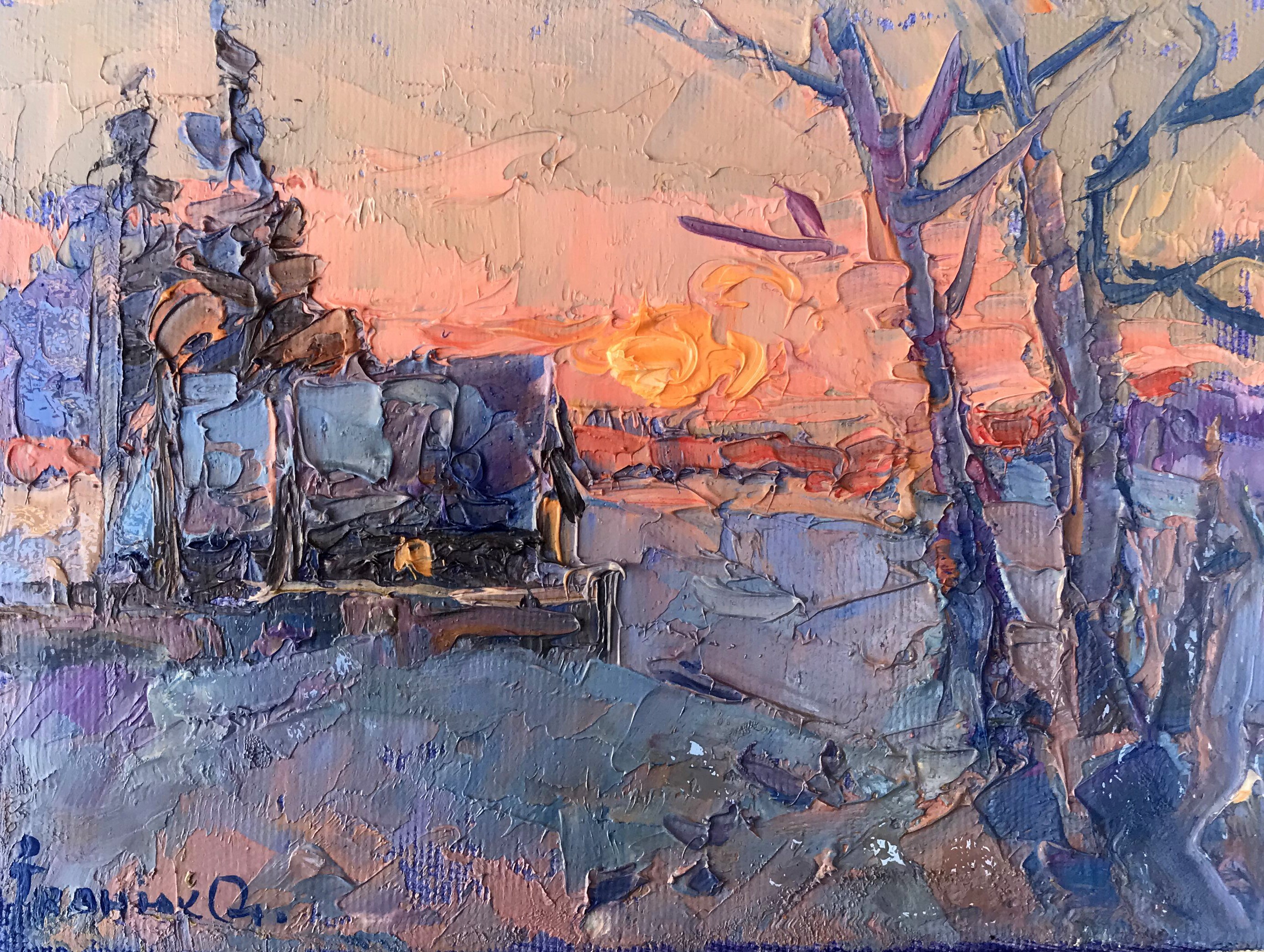 Ivanyuk Oleksiy, Frosty evening Ivanyuk Oleksiy, Frosty evening