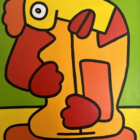 Painting, Wenn ich so weiter mache werde ich übermorgen schon übermüde, Thierry Noir