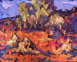 Painting, Crimson stubbl, Ivanyuk Oleksiy