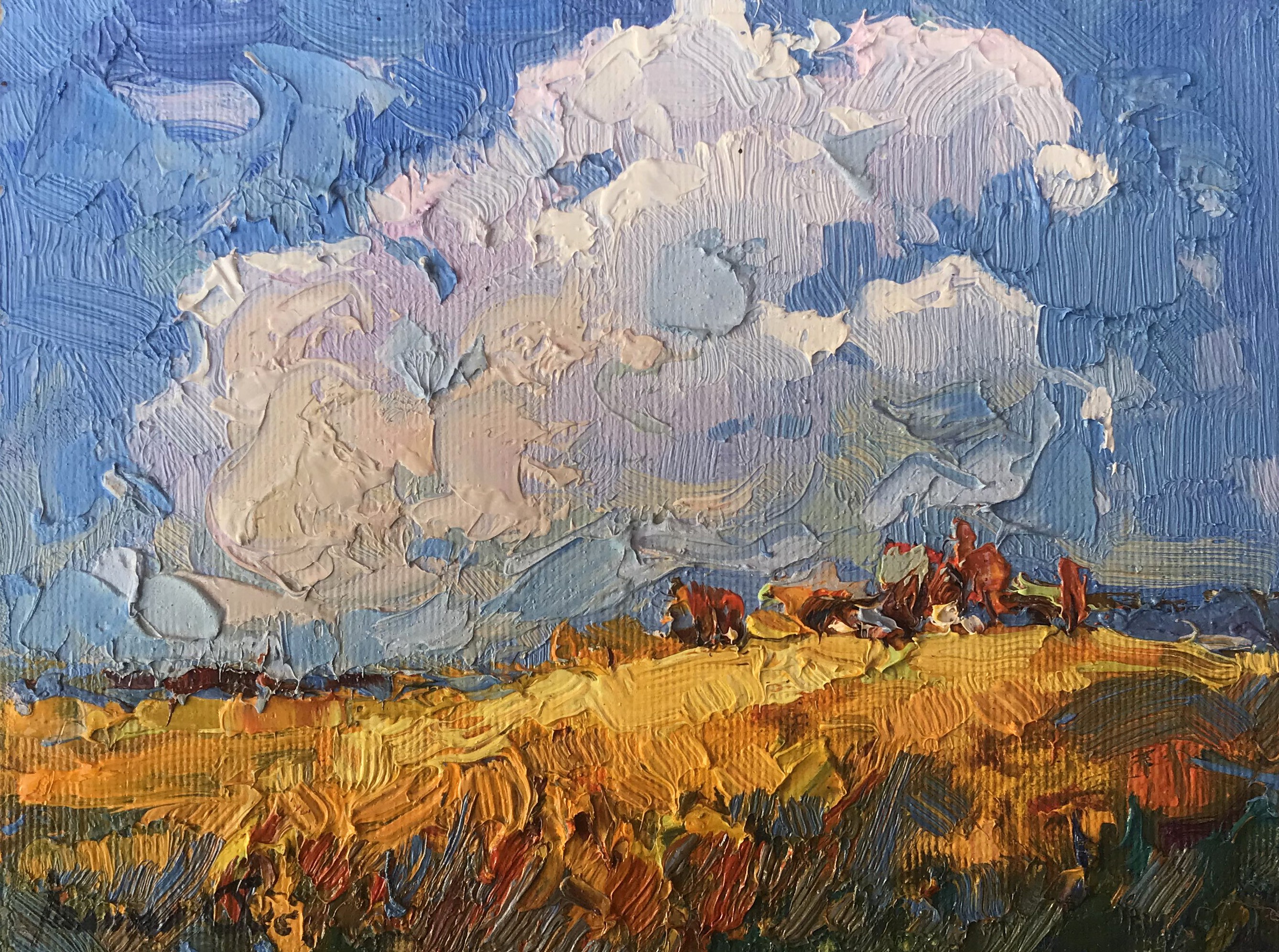 Oksana Ivanyuk, Wheat to the horizon Oksana Ivanyuk, Wheat to the horizon