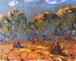 Painting, Warm evening, Ivanyuk Oleksiy