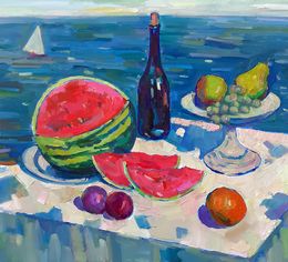 Painting, By the sea, Peter Tovpev