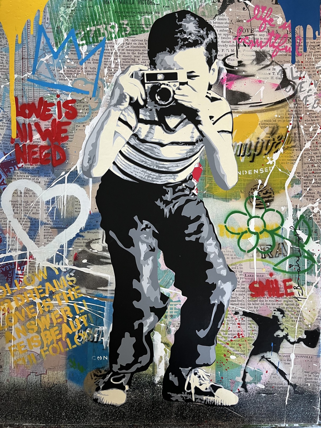 Mr Brainwash, Smile Mr Brainwash, Smile