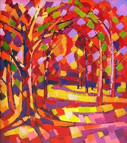 Painting, Autumn, Peter Tovpev