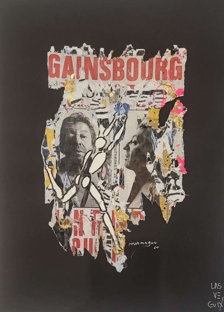 Jérôme Mesnager, Gainsbourg Gainsbarg et homme blanc Jérôme Mesnager, Gainsbourg Gainsbarg et homme blanc