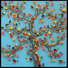 Gemälde, Couleurs Automnales 6, Sylvain Lang