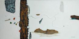 Gemälde, Mur frontière, Emmanuelle Vroelant