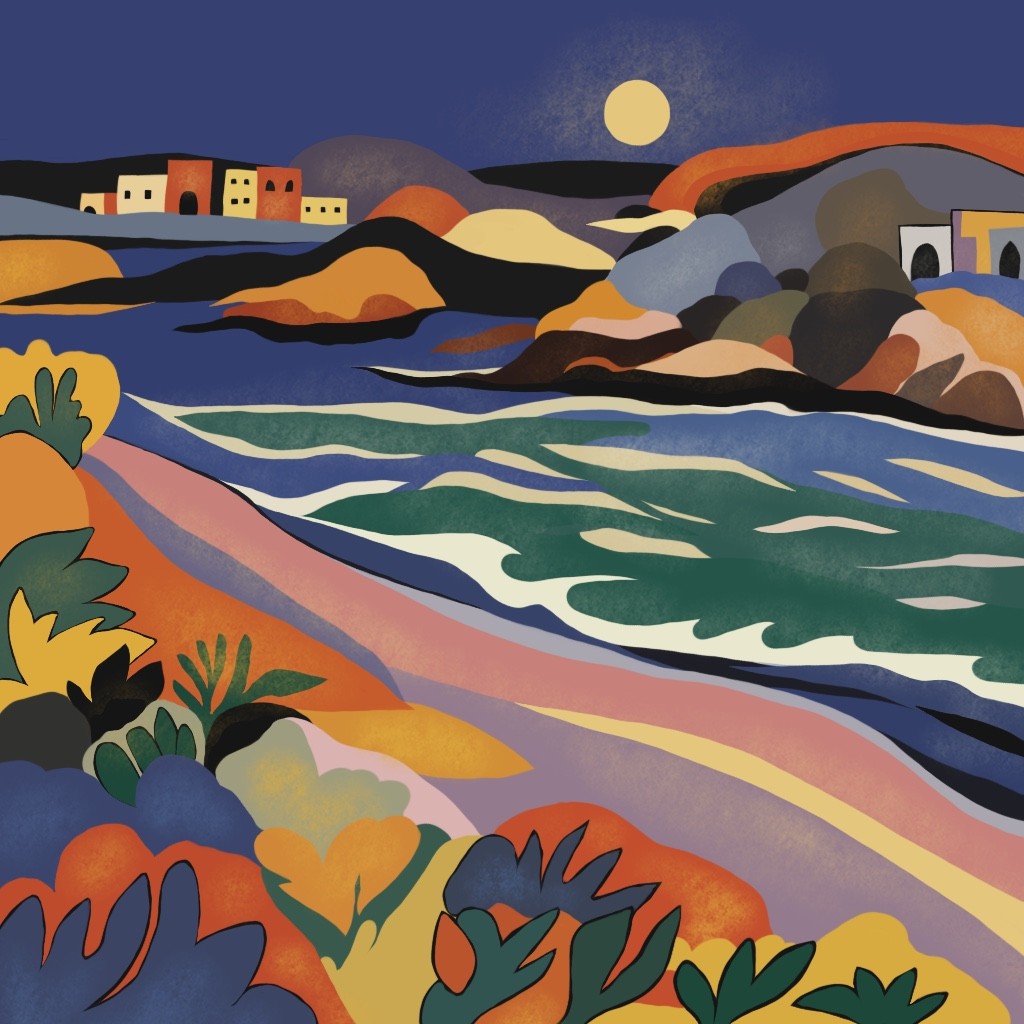 Nina Tsorieva, Seascape Nina Tsorieva, Seascape