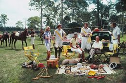 Photography, Polo Party - 1981 Slim Aarons Limited Edition Estate Stamped Print, Slim Aarons