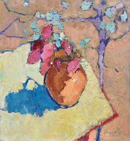 Painting, Magnolia, Alexander Shandor