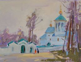 Gemälde, Holy Spirit Monastery, Alexander Shandor