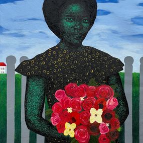 Gemälde, Virtuous Woman, Emmanuel Aderiye