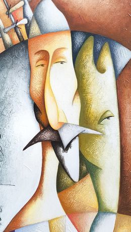 Painting, Chasing Dreams, Sargis Zaqaryan