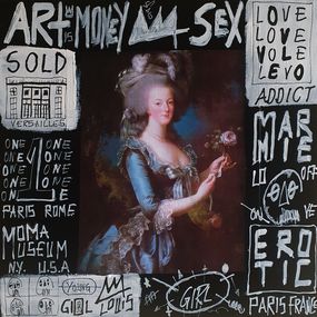 Gemälde, Reine Marie Antoinette, Spaco