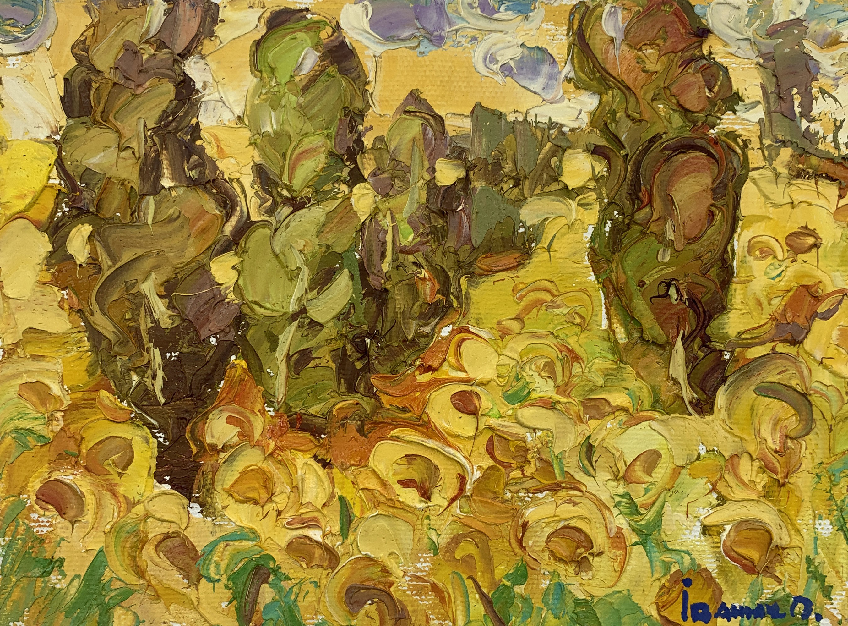 Ivanyuk Oleksiy, Sunflower field Ivanyuk Oleksiy, Sunflower field