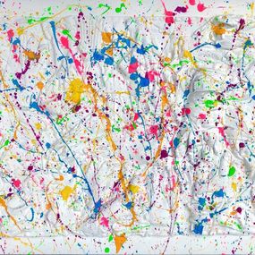 Gemälde, Colorful Connections, Laetitia De Meyer