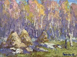 Painting, Spring, Oksana Ivanyuk