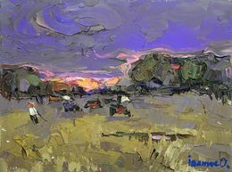 Painting, Evening, Oksana Ivanyuk