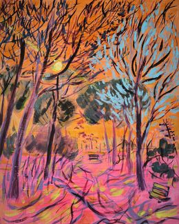 Gemälde, Un peu de Soleil, Linda Clerget