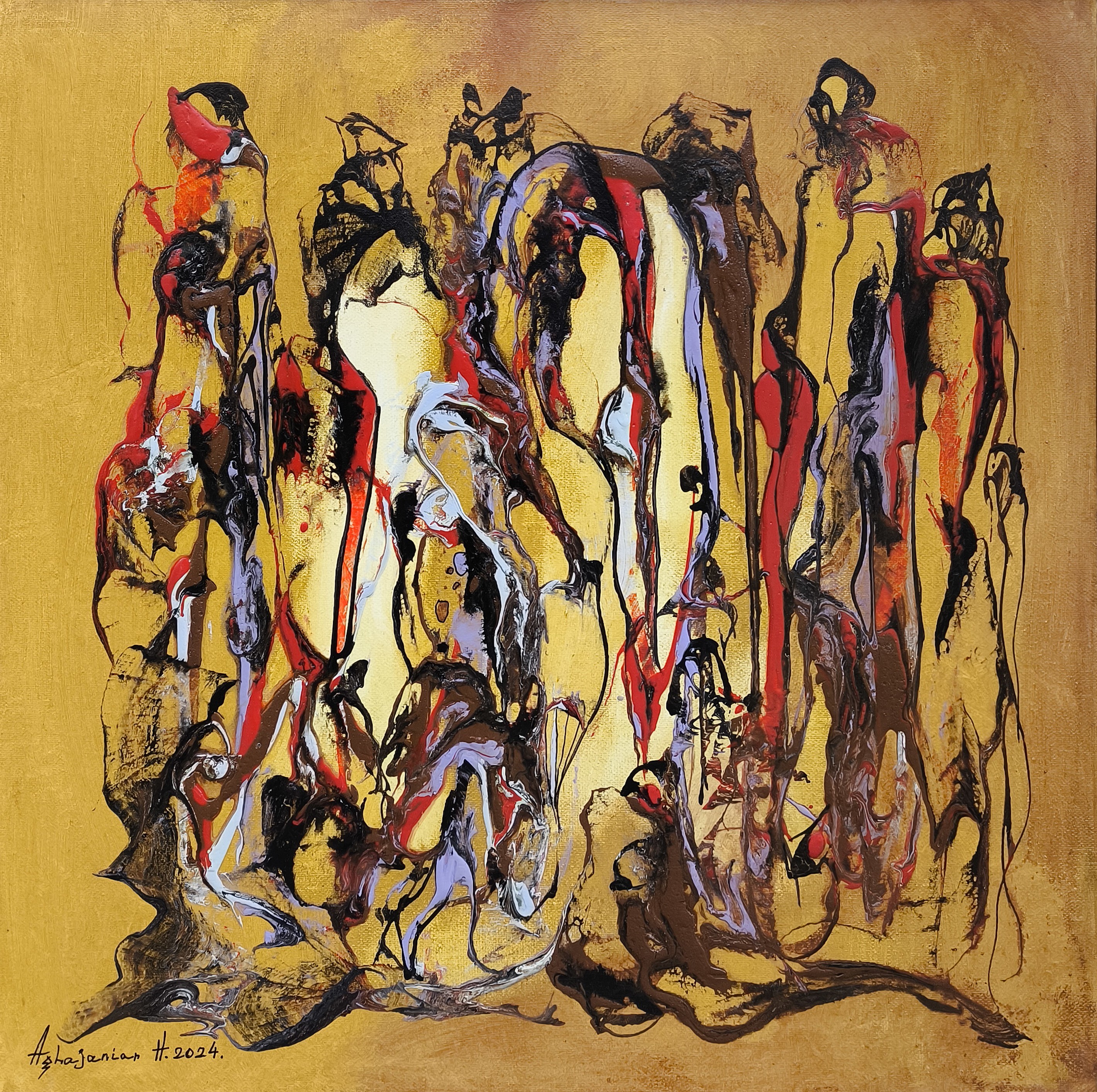 Harutyun Aghajanyan, Ethereal Figures Harutyun Aghajanyan, Ethereal Figures