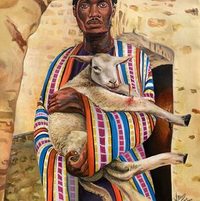 Painting, Ra’ah (Shepherd), Merenini Williams
