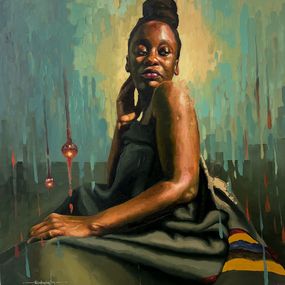 Gemälde, To The One Who Knows 1, Elisha Nyong