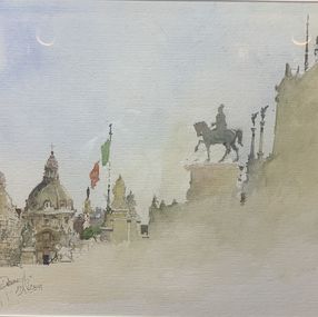 Gemälde, Piazza venezia Roma, Maciej Zaborowski