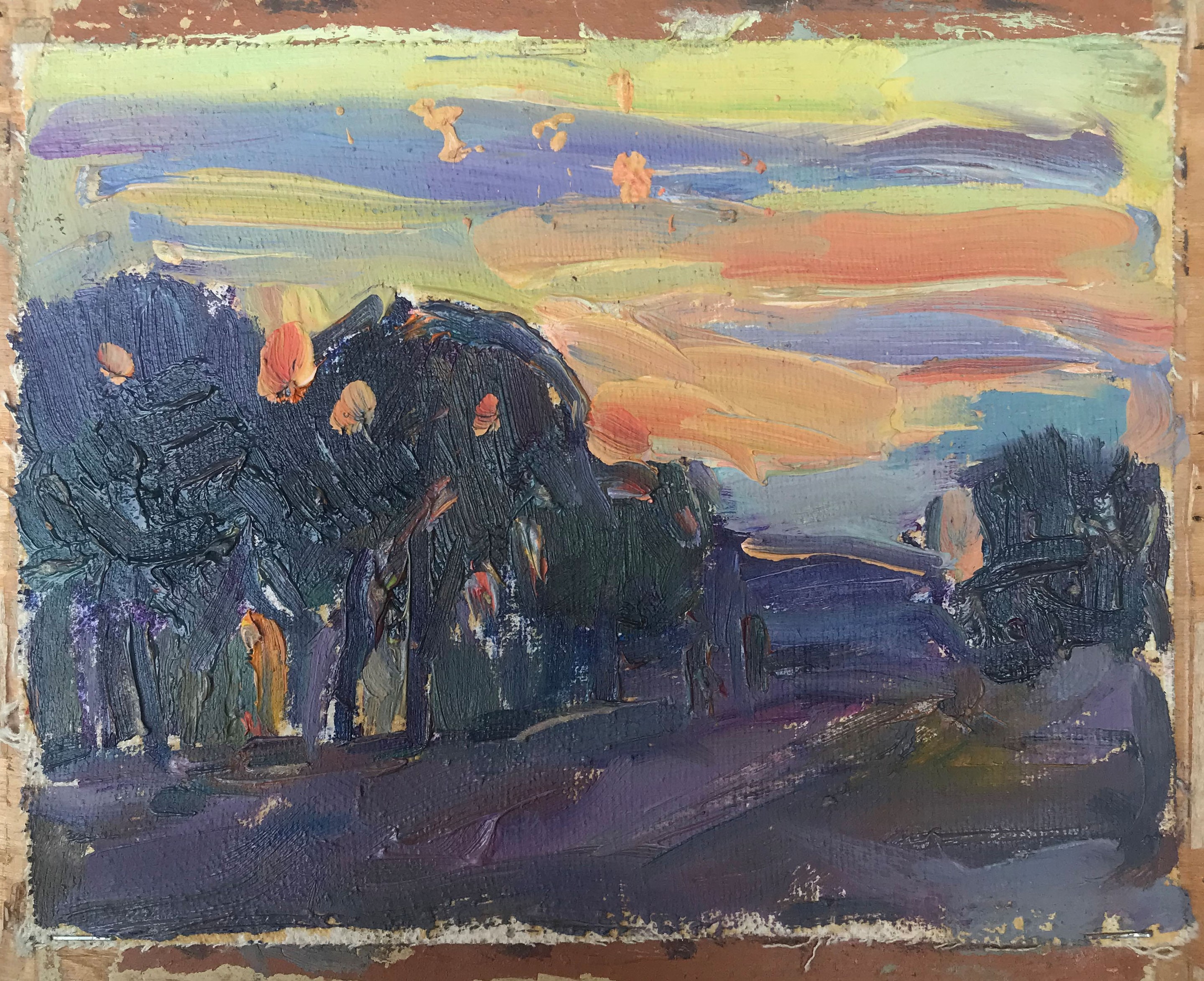 Peter Tovpev, Evening park Peter Tovpev, Evening park