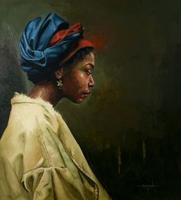 Gemälde, Only a Memory 2, Elisha Nyong