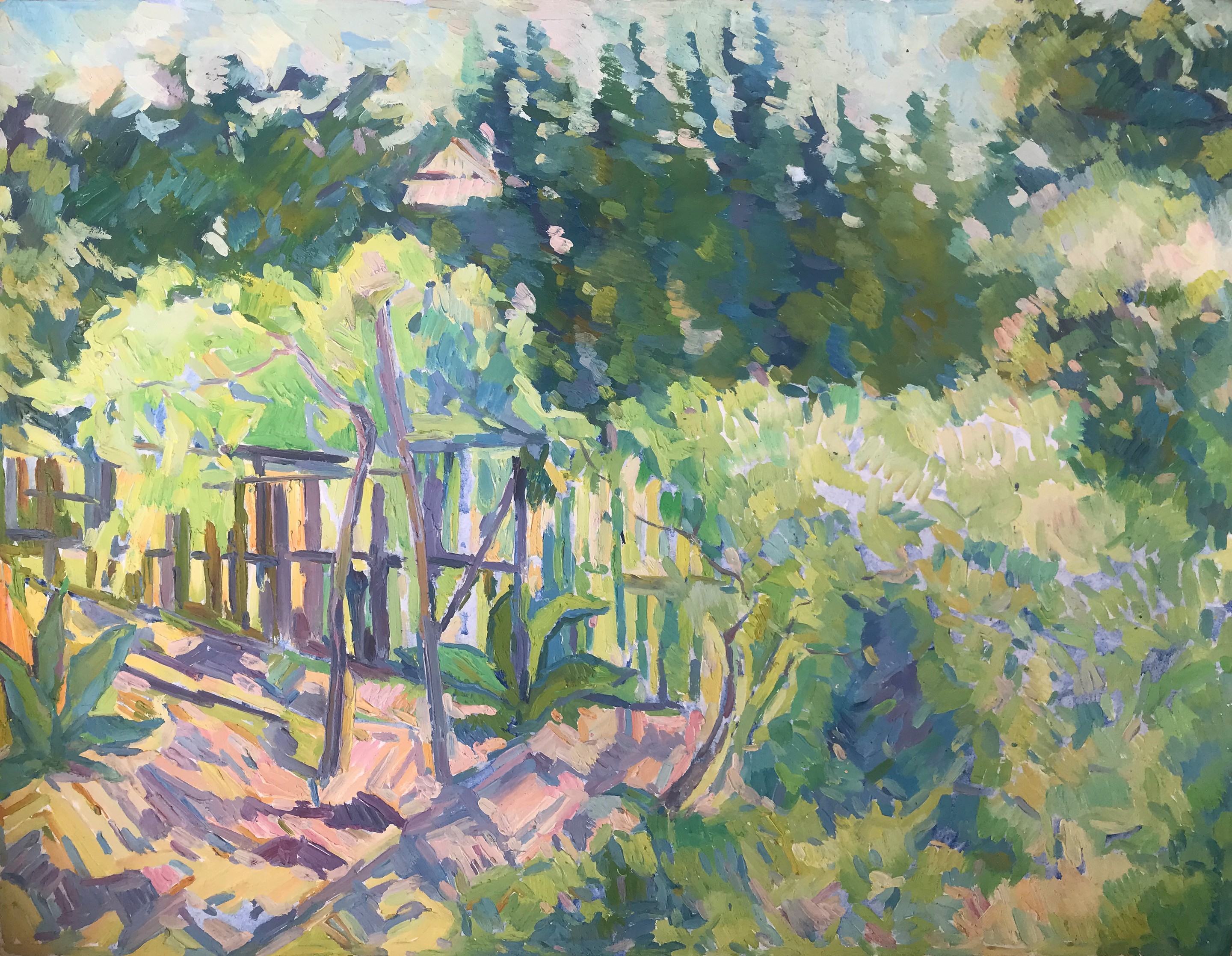 Peter Tovpev, House and garden Peter Tovpev, House and garden