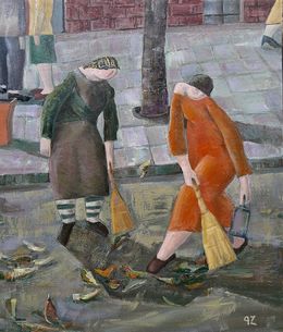 Painting, Quiet Work, Gegham Hunanyan