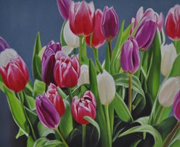 Painting, Tulips, Simona Tsvetkova