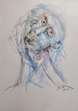 Fine Art Drawings, Uppercut, Herve Malcom Thomas