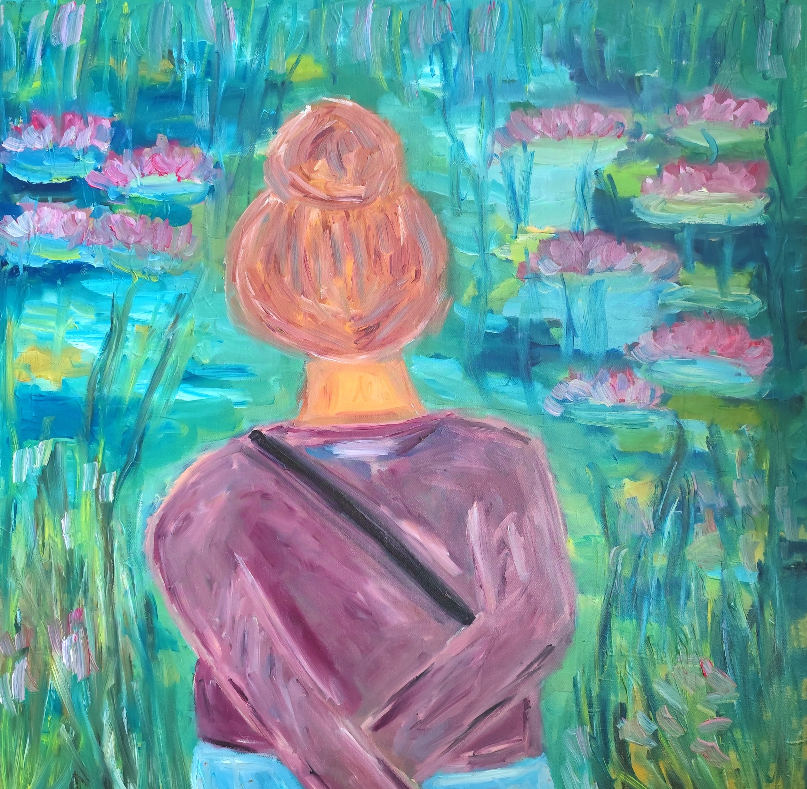 Natalya Mougenot, I love water lilies Natalya Mougenot, I love water lilies