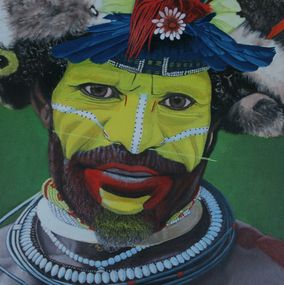 Painting, Le Papou, Olivier Daumas
