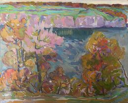 Gemälde, Autumn in the mountains, Peter Tovpev