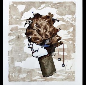 Painting, Pas de titre, Modest Cuixart