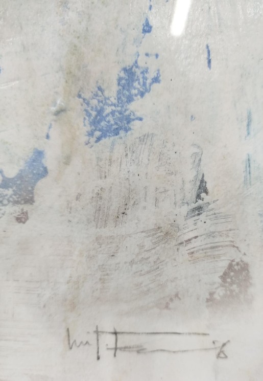 LUIS J. FERNANDEZ, New York, Painting on cardboard
