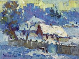 Gemälde, Winter, Oksana Ivanyuk