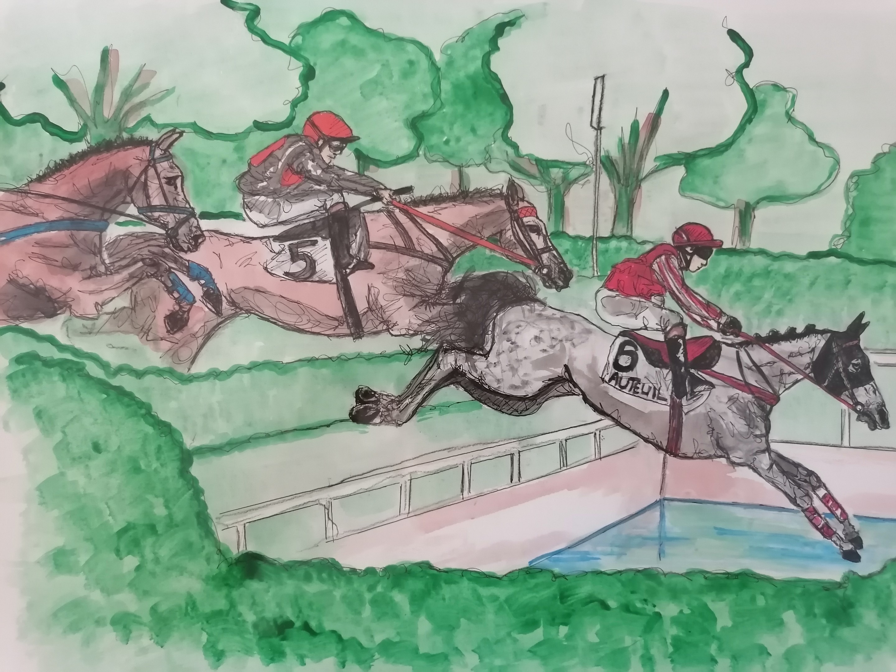 Kalh Art Kalley, Auteil Grandiose Grand Steplee chase paris GR1 Kalh Art Kalley, Auteil Grandiose Grand Steplee chase paris GR1