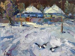 Gemälde, In the evening, Oksana Ivanyuk