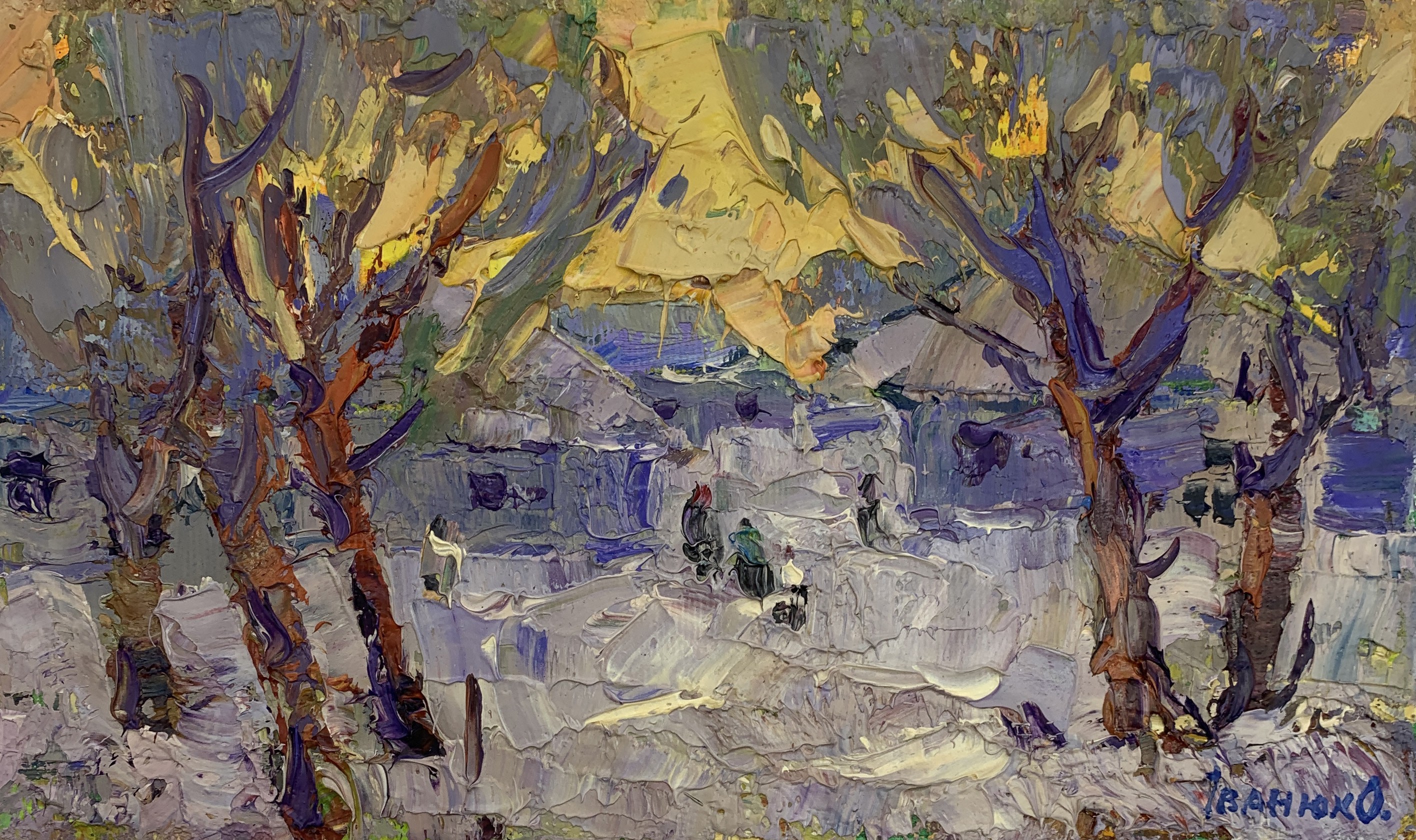 Ivanyuk Oleksiy, Winter evening Ivanyuk Oleksiy, Winter evening