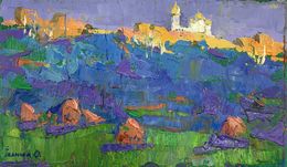 Gemälde, Evening ray, Oksana Ivanyuk