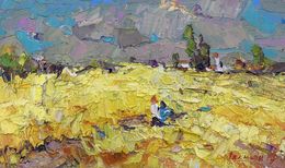 Painting, Niva is gold, Ivanyuk Oleksiy