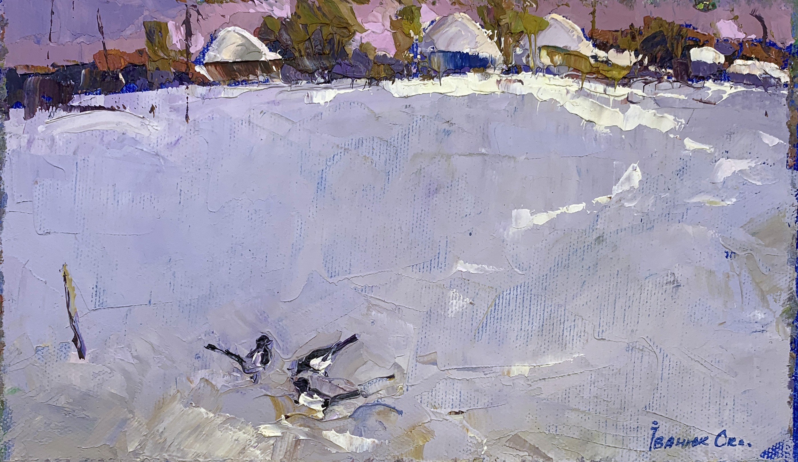 Oksana Ivanyuk, Winter day Oksana Ivanyuk, Winter day